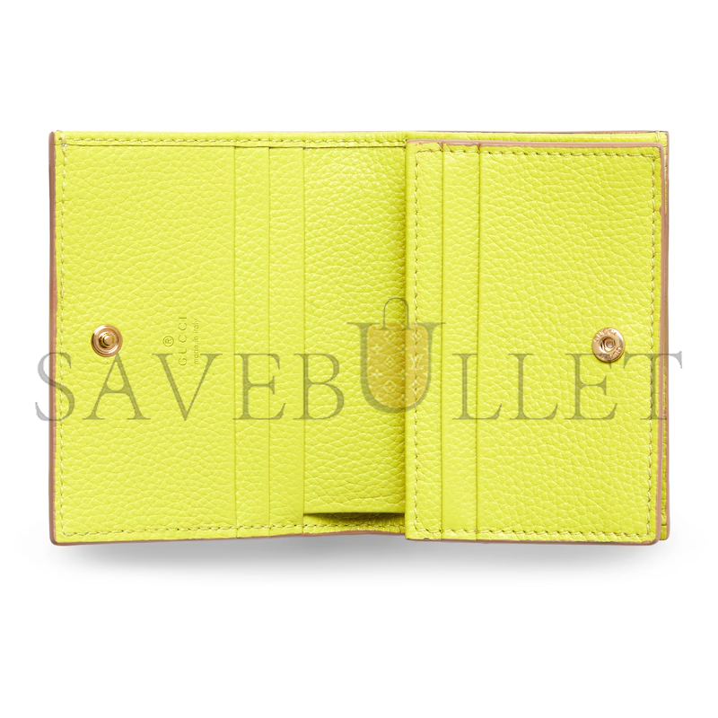 GUCCI BI-COLOR GG MARMONT SMALL WALLET 456126 (11*17.5cm) GUCCI BI-COLOR GG MARMONT SMALL WALLET 456126 (11*17.5cm)